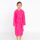 Bata de baño microfibra infantil Rosa