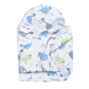 Bata de baño microfibra para niño Dinosaurios