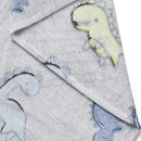 Cobertor ligero ultrasuave microfibra Dinosaurios Glow