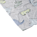 Cobertor ligero ultrasuave microfibra Dinosaurios Glow