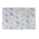 Cobertor ligero ultrasuave microfibra Dinosaurios Glow