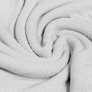 Manta tejida Gris 100% bamboo orgánico