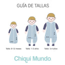 Set Saquito para dormir Elefantitas & Ivory 0-6 Meses