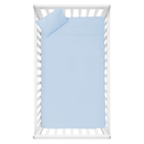 Juego de sábanas para cuna ultrasoft microfibra 3 piezas Azul