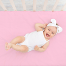 Juego de sábanas para cuna ultrasoft microfibra 3 piezas Rosa