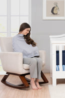 Manta de lactancia 2 en 1 Gris