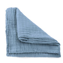 Sábana para cuna Marino 100% muselina algodón orgánico