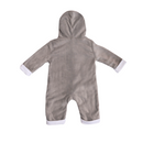 Mameluco invernal Gris 0-12 meses