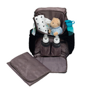 Pañalera backpack multifuncional Chic Negra