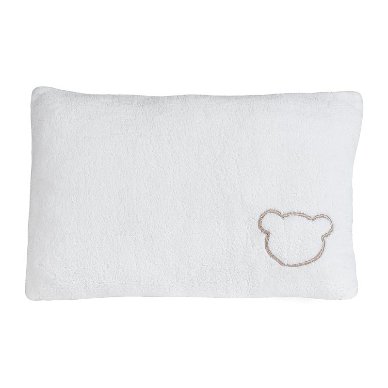 Almohada para bebé microfibra ultrasoft Blanca