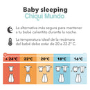 Baby sleeping saquito para dormir microfibra ultrasuave Paris