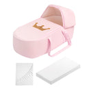 Bambineto para bebé mini cuna con colchón Princess