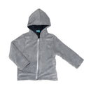 Chamarrita microfibra doble vista Marino