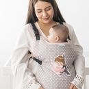 Cangurera portabebé ergonómica 0-9m Baby Paris