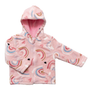 Chamarrita microfibra doble vista Arcoíris