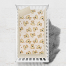 Cobertor cuna doble vista microfibra Alaska Teddy bear