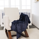 Cobertor ultrasuave ligero de microfibra Azul