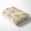 Cobertor ligero ultrasuave de microfibra Teddy bear