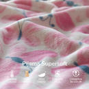 Pijama ultrasuave de microfibra para niña (2 piezas) Mariposas