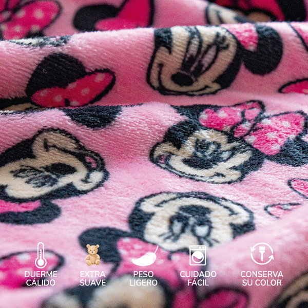 Pijama ultrasuave de microfibra para niña (2 piezas) Minnie