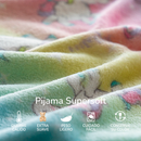 Pijama ultrasuave de microfibra para niña (2 piezas) Unicornio