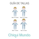 Pijamita ultrasuave de microfibra para bebé (mameluco) Unicornio