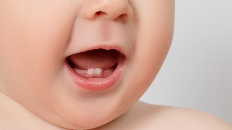 Los primeros dientes de mi bebé