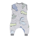 Set Saquito para dormir Dinosaurios Glow & Velvet Gray