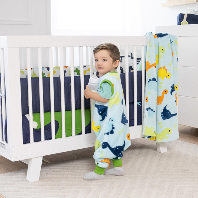 Baby sleeping saquito para dormir microfibra ultrasuave Dinos