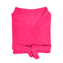 Bata de baño microfibra infantil Rosa