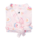 Bata supersoft de microfibra infantil Arcoiris