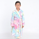 Batita supersoft microfibra para niña Unicornio