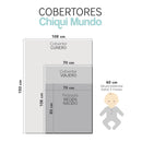 Set de 2 Cobertor ligero cunero Glam & Silver