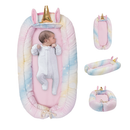 Camita portátil nido para bebé Dinosaurio