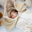 Chiqui sack cobertor saco para dormir bordado 2 en 1  Teddy