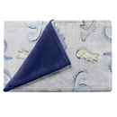 Cobertor Alaska cunero Dinosaurios Glow