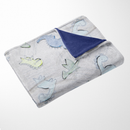 Cobertor Alaska cunero Dinosaurios Glow