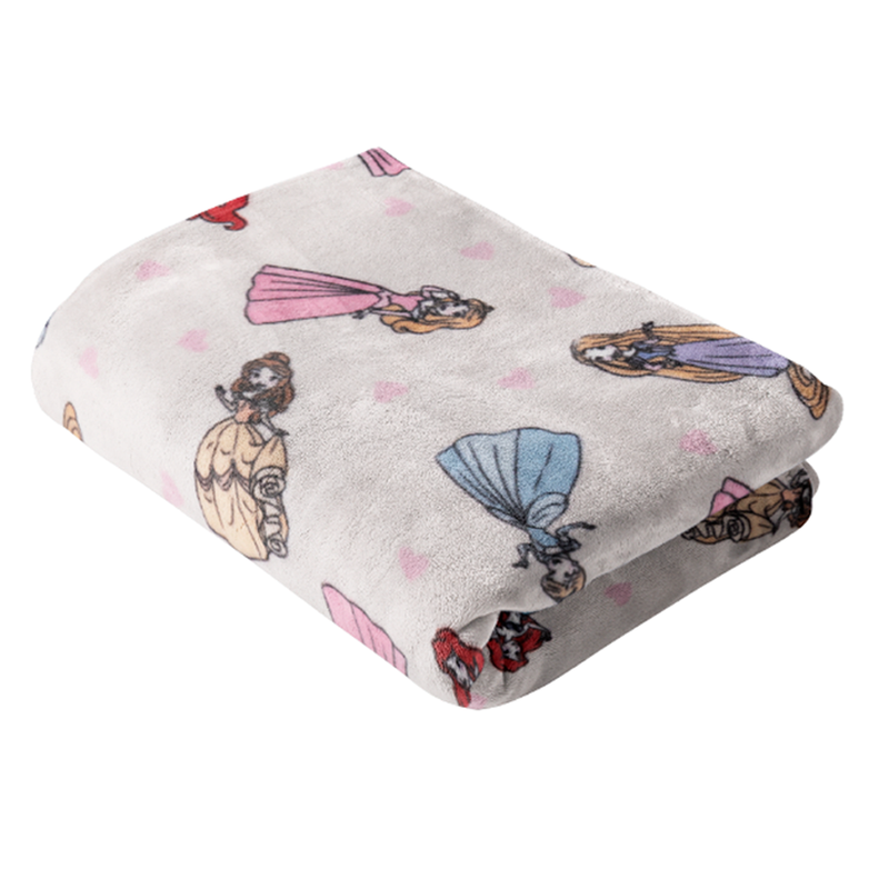Set de 2 Cobertor ligero cunero Elefantitas & Disney Princess