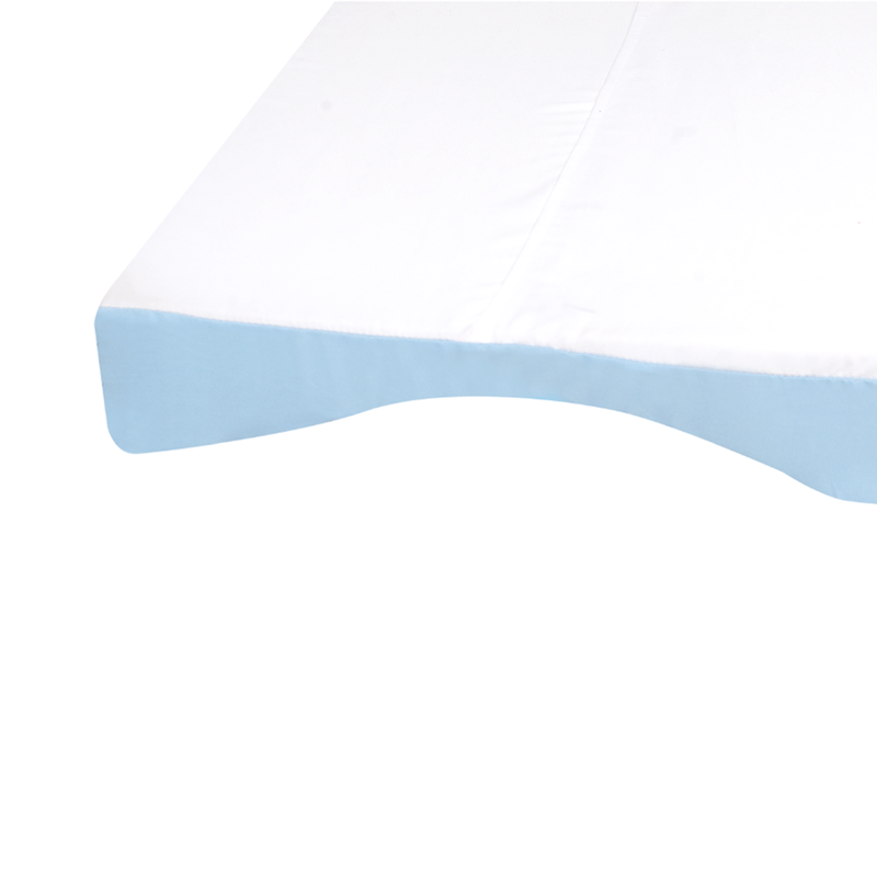 Cambiador Bebé/ Cambiador Pañales Con Funda Lavable Azul Memory Foam