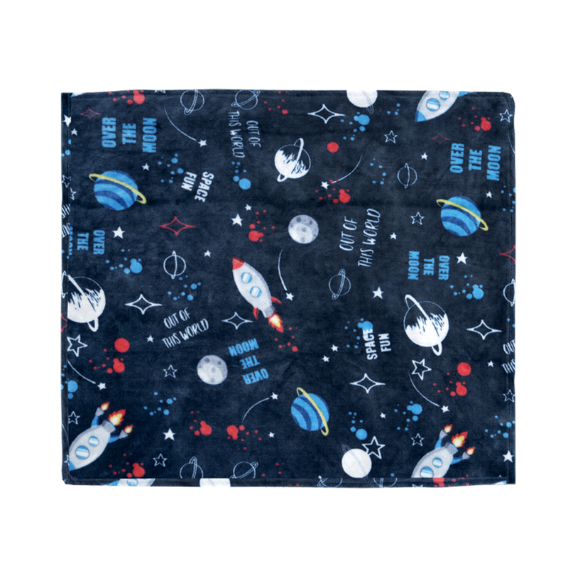 Set Frazadas Galaxy & Azul