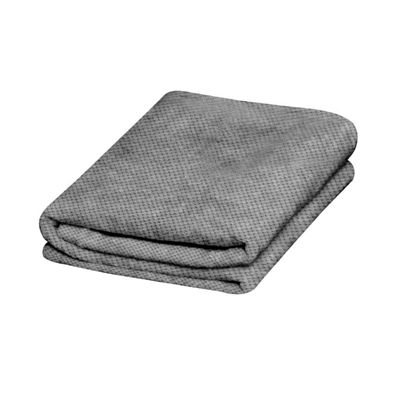 Frazada ligera recién nacido Velvet Gray
