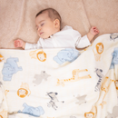 Frazada ligera recién nacido Junglita