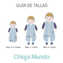 Baby sleeping Saquito polar fleece Lila 0-6 Meses