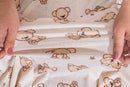 Set 2 sábana cajón cuna Teddy Bear y Hueso