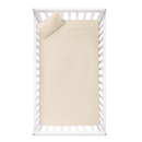 Juego de sábanas para cuna ultrasoft microfibra 3 piezas Beige