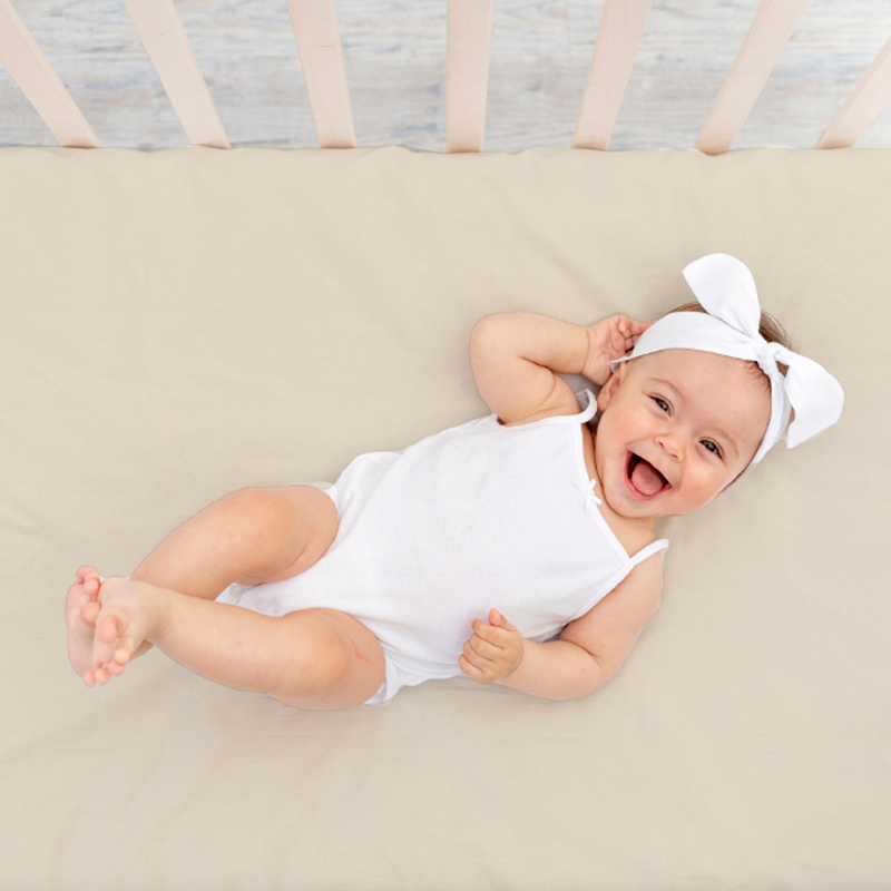 Almohada para bebé microfibra ultrasoft Blanca
