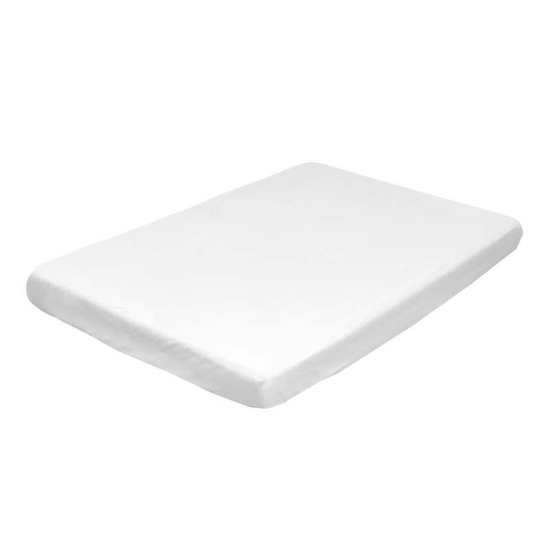 Juego de sábanas para cuna ultrasoft microfibra 3 piezas Blanca