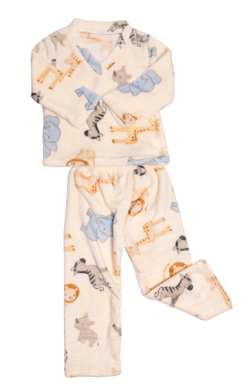 Pijama ultrasuave de microfibra para niña (2 piezas) Junglita