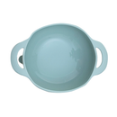 Set alimentación Azul plato, bowl, babero y cuchara