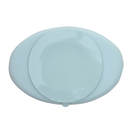 Set alimentación Azul plato, bowl, babero y cuchara